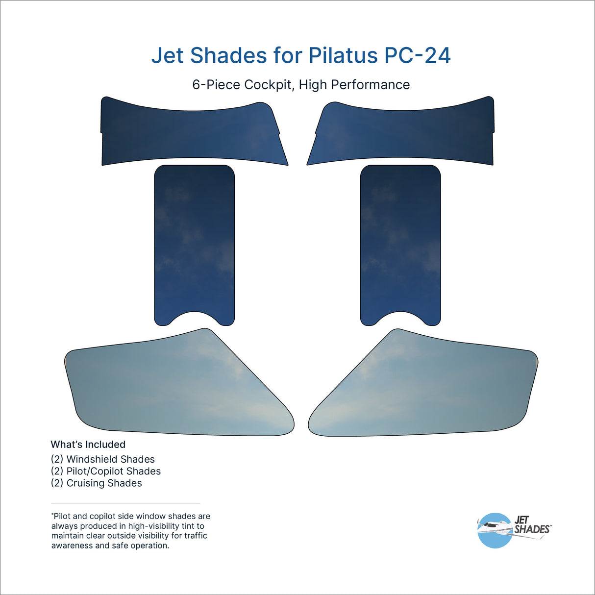 Jet Shades for Pilatus PC-24