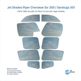 Jet Shades for Piper Cherokee Six 300 / Saratoga 301 (1974-1992)