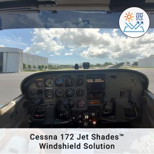 Cessna 172 Windshield Solution by Jet Shades