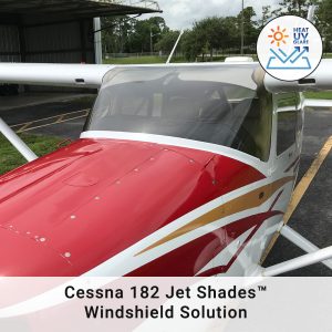 Cessna 182 Windshield Solution by Jet Shades