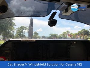 Jet Shades Windshield Solution for Cessna 182