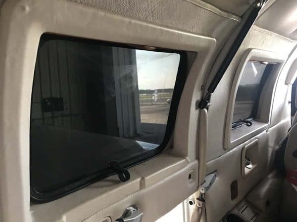 Piper Malibu Passenger Window Jet Shades