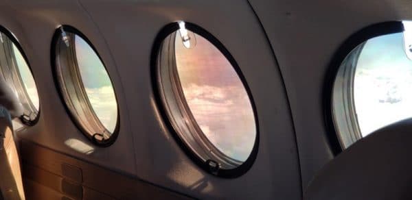 Jet Shades for passenger window King Air