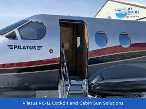 Pilatus PC-12 Cockpit & Cabin Sun Solutions by Jet ShadesPiper PA-32T2 Cheyenne IIXL Cockpit & Cabin Sun Solutions by Jet Shades