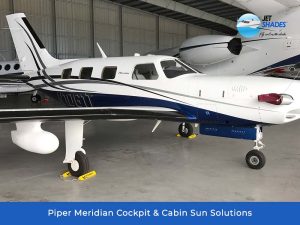 Piper Meridian Cockpit & Cabin Sun Solutions by Jet ShadesPiper PA-32T2 Cheyenne IIXL Cockpit & Cabin Sun Solutions by Jet Shades