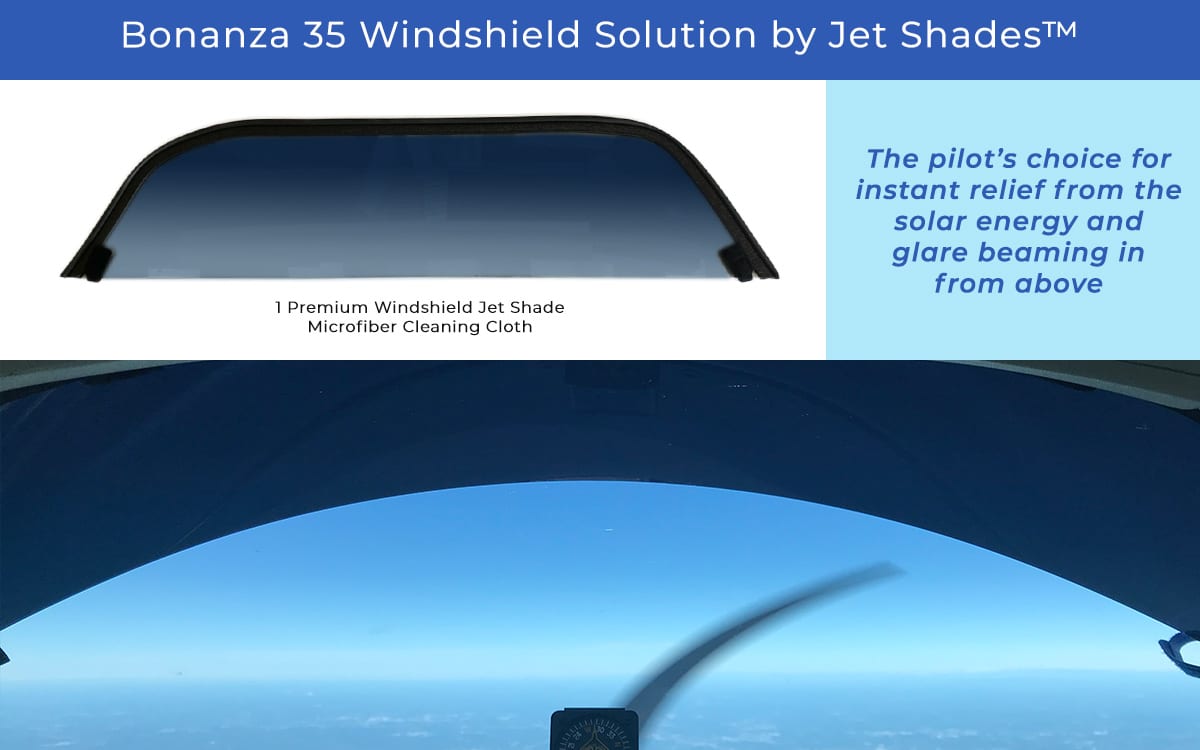 Bonanza 35 Windshield Solution
