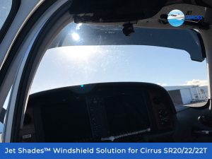 Cirrus SR20 22 22T Windshield Solution by Jet Shades
