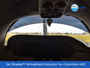Columbia 400 Windshield Solution by Jet Shades