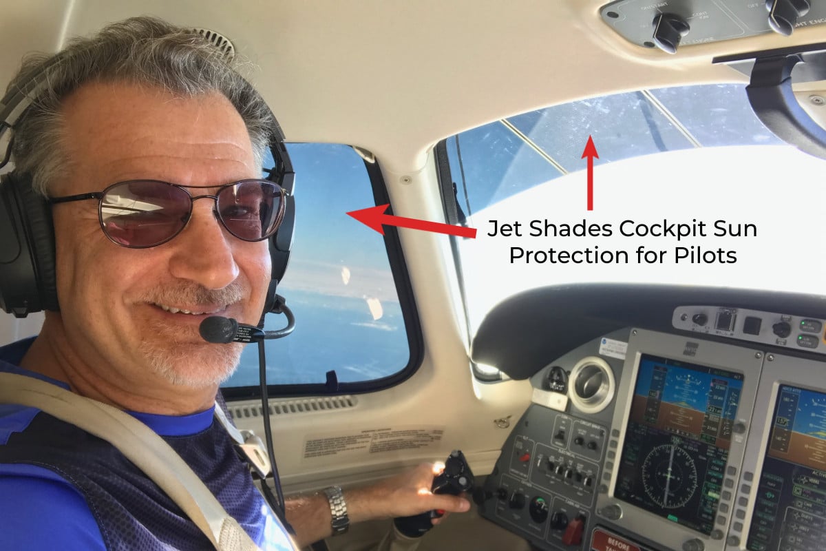 Jet Shades Cockpit Sun Protection Founder, Kevin Duggan