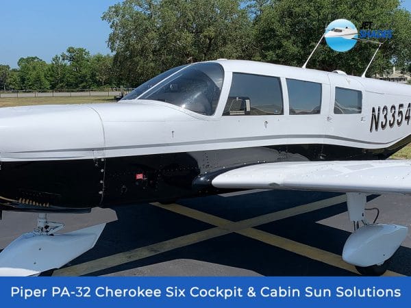 Piper PA-32 Cherokee Six Cockpit & Cabin Sun Solutions