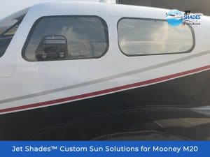 Mooney M20 Custom Cockpit & Cabin Sun Solutions by Jet Shades
