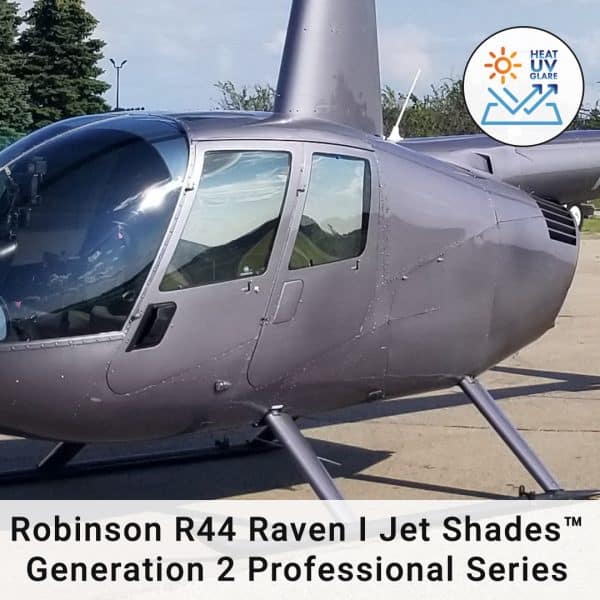 Robinson R44 Raven I Generation 2 Professional Series Cockpit & Cabin Total Solutions by Jet Shades
