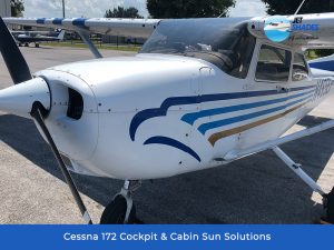 Cessna 172 Cockpit & Cabin Sun Solutions by Jet Shades
