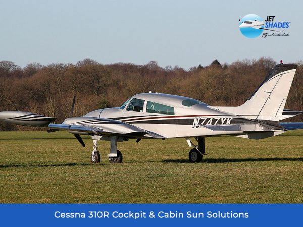 Cessna 310R Cockpit & Cabin Sun Solutions by Jet Shades
