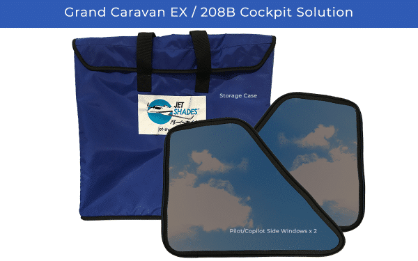 Cessna Grand Caravan EX/208B Cockpit Sun Solution by Jet Shades
