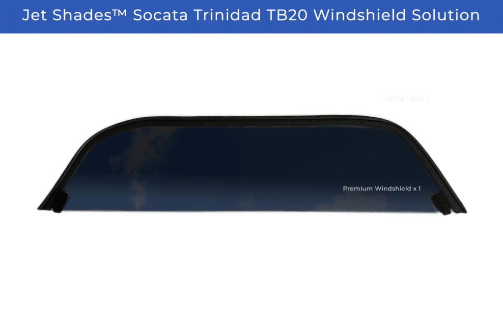 Socata TB20 Trinidad Windshield Solution by Jet Shades