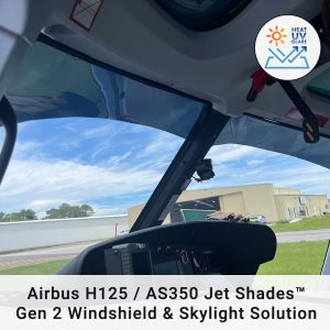 Airbus H125 Generation 2 Professional Series Windshield & Skylight Solution