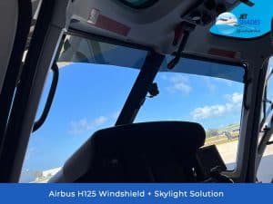 Airbus H125 Windshield + Skylight Solution by Jet Shades