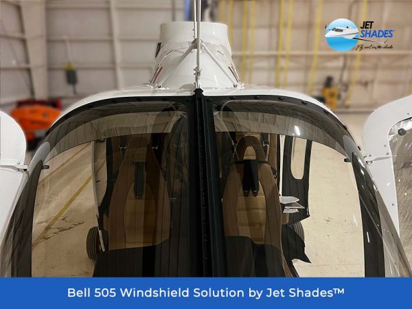 Bell 505 Windshield Solution by Jet Shades