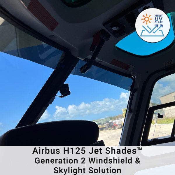 Airbus H125 Generation 2 Professional Series Windshield & Skylight Solution