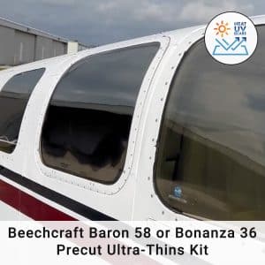 Beechcraft Baron 58 / Bonanza 36 Ultra-Thins Kit by Jet Shades
