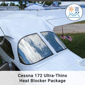 Cessna 172 Ultra-Thins Heat Blocker Package by Jet Shades