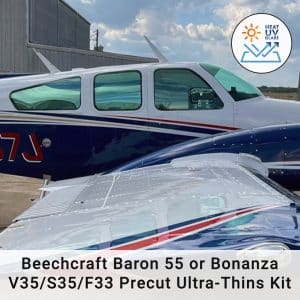Beechcraft Baron 55 / Bonanza V35/S35/F33 Ultra-Thins Kit by Jet Shades