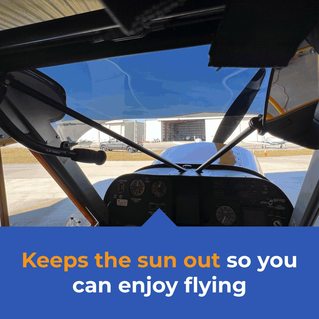Jet Shades Windshield Solution for Legend Cub