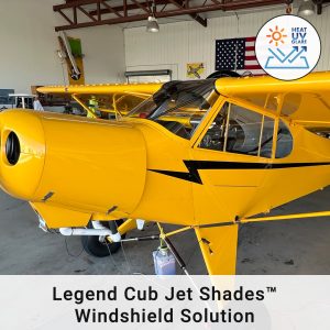 Legend Cub Jet Shades Windshield Solution