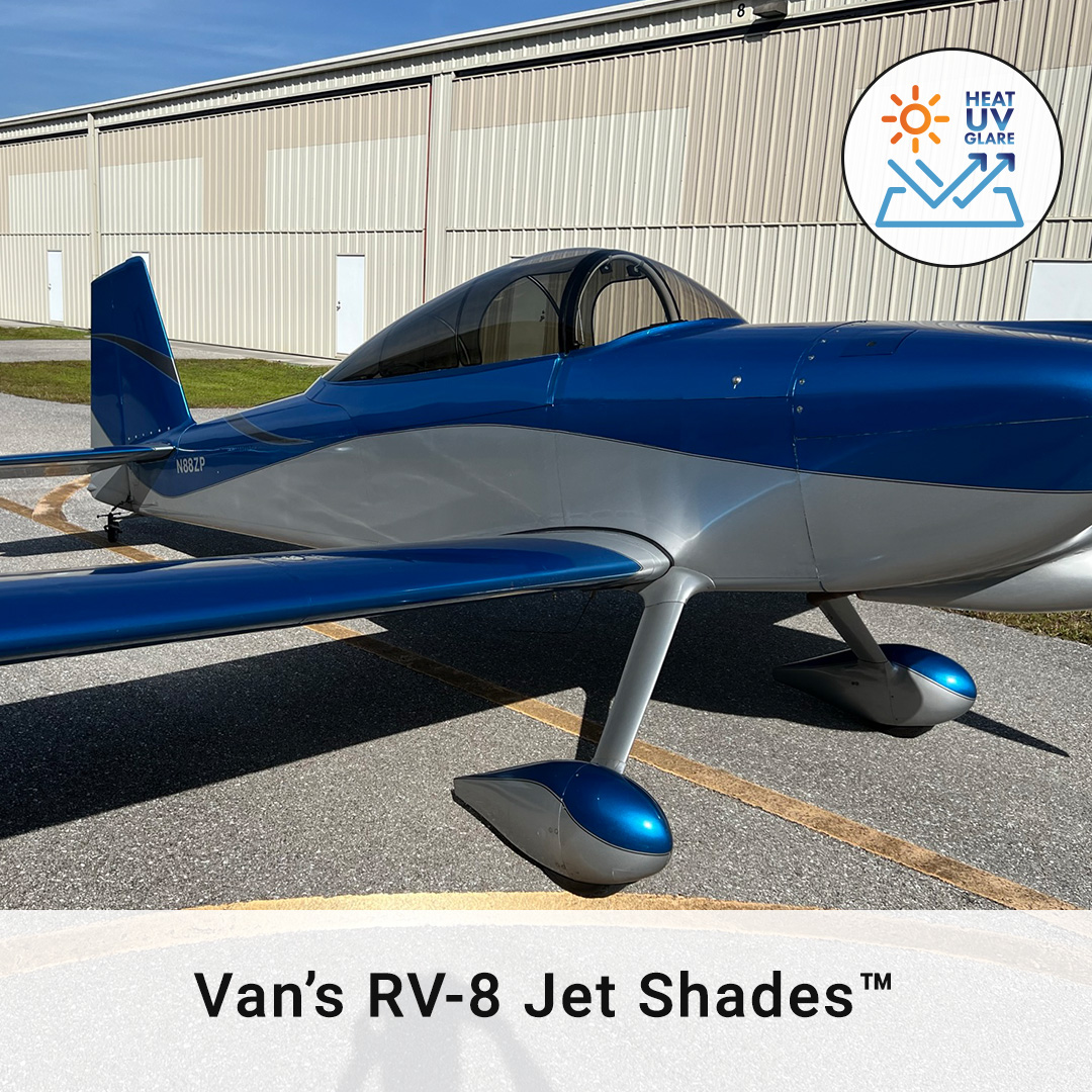 Puede ser ignorado Odia Hola Van's RV-8 Jet Shades™ Kit | JetShades.com