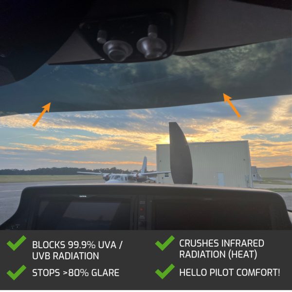 Cirrus G7 Windshield Jet Shade