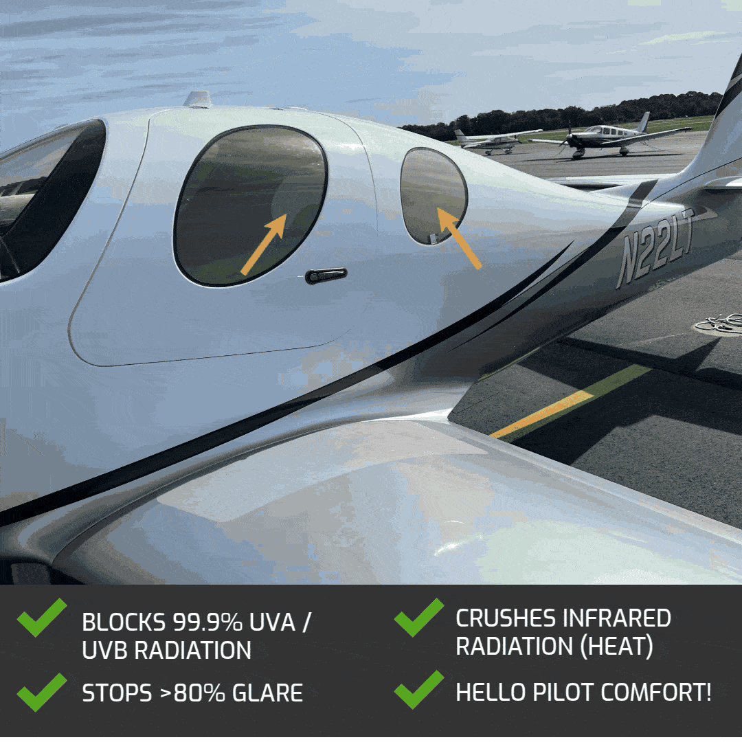 Evolution Turbine with Jet Shades installed