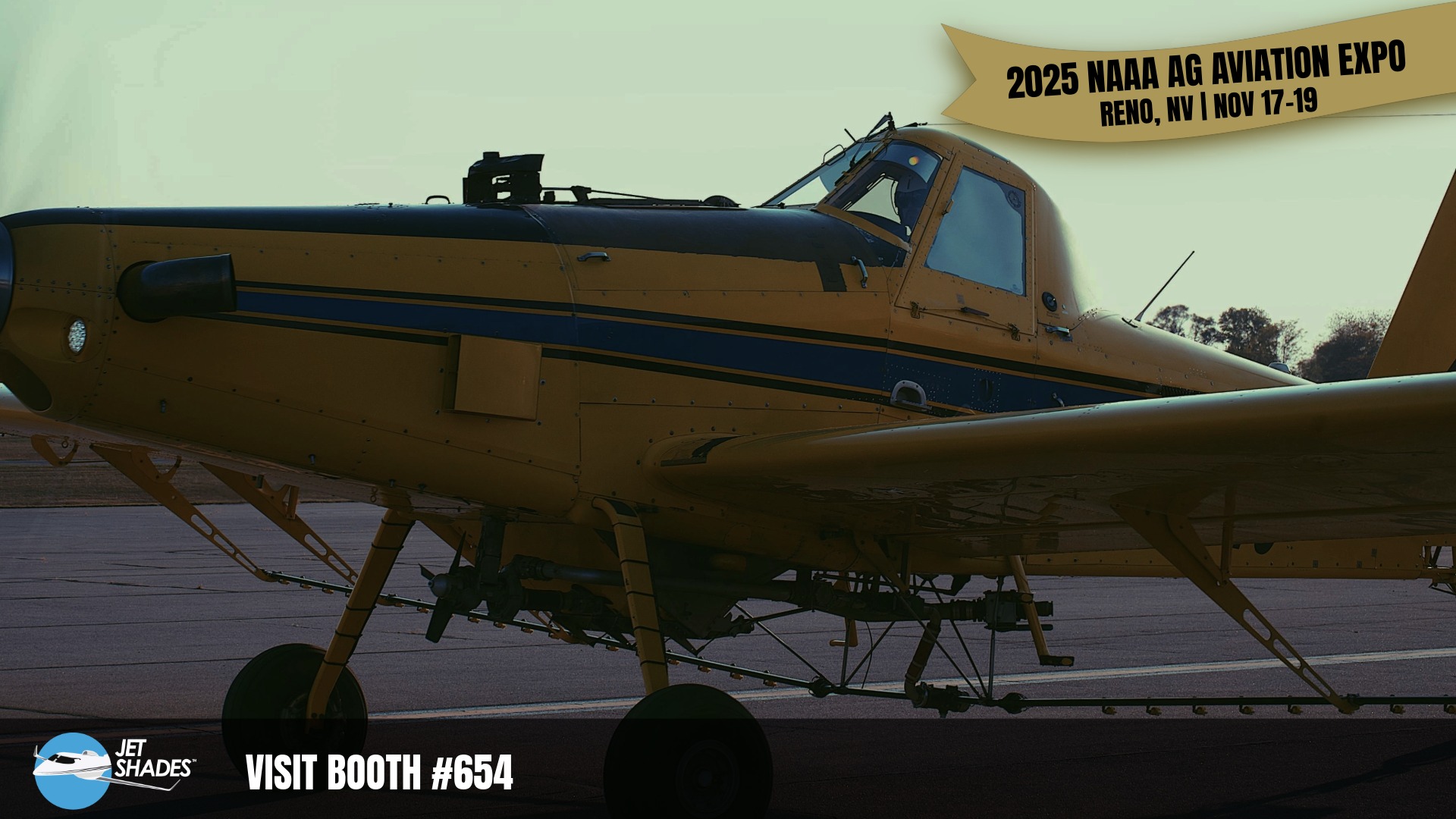 Jet Shades at NAAA Ag Aviation Expo 2025