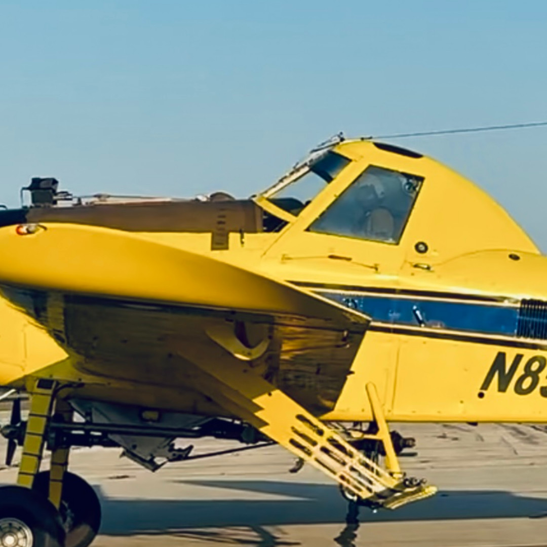 Air Tractor with Jet Shades installed
